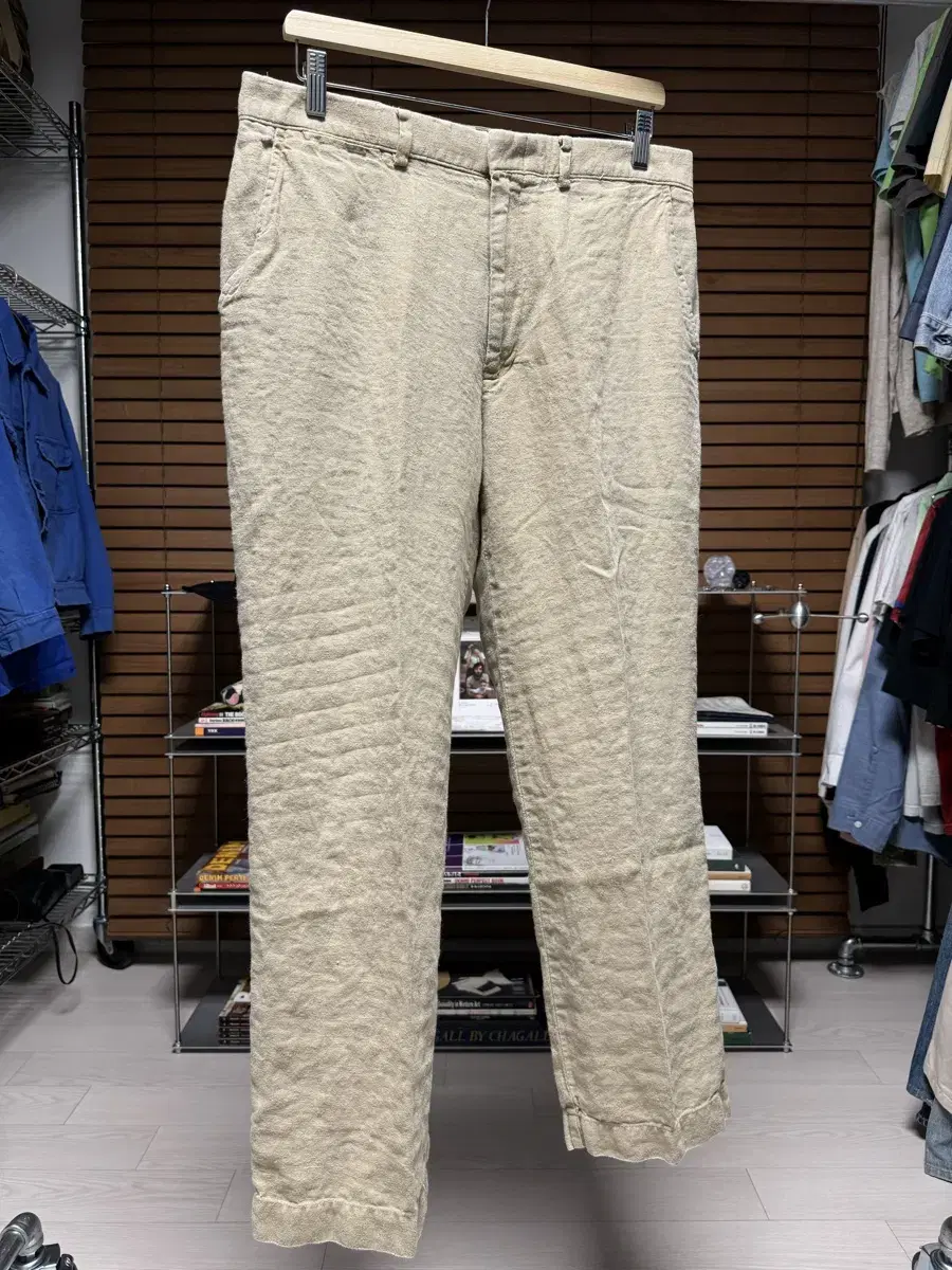 [Sz 34/30] 90s 폴로 랄프로렌 리넨 치노 팬츠